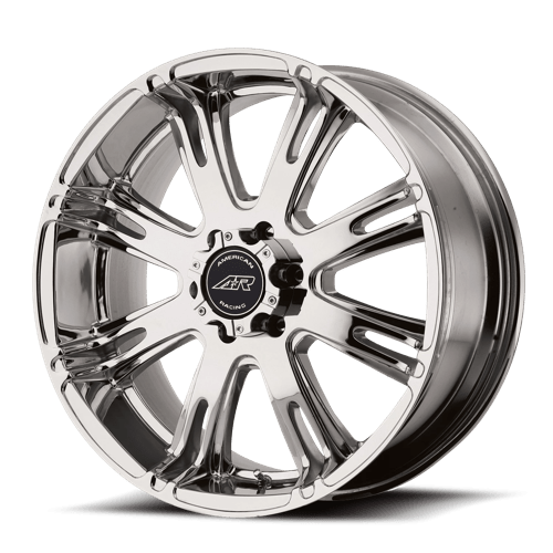American Racing AR708 Matte Black Machined 18x9 +20 6X139.7 106.25