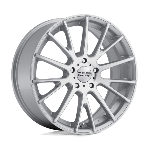 American Racing AR904 Silver Machined 16x7 +40 5X115 72.6