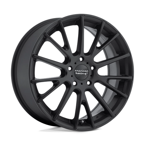 American Racing AR904 Satin Black 17x7 +40 5X112 72.6