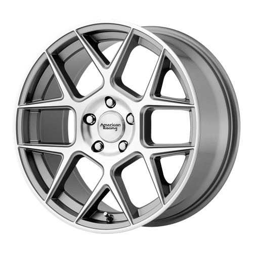 American Racing AR913 APEX Gun Metal Machined 20x9 +25 5X120 74.1