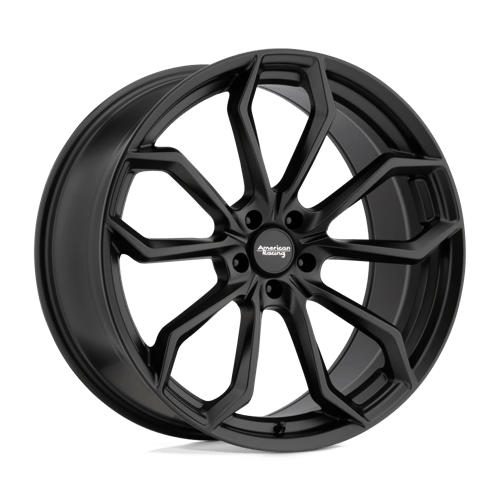 American Racing AR932 SPLITTER Satin Black 20x10.5 +40 5X120 74.1