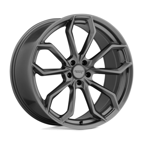 American Racing AR932 SPLITTER Graphite 22x9 +20 5X115 72.6