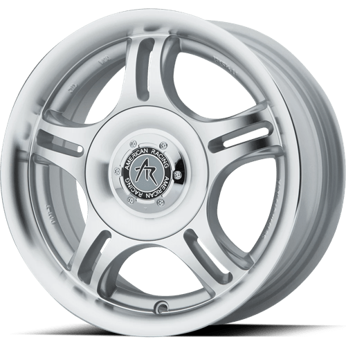 American Racing AR95T Machined W/ Clear Coat 18x8 +30 5X112 72.6
