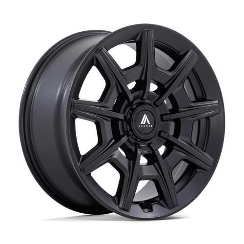 Asanti Black AB041 ESQUIRE Satin Black Gloss Black Face 20x10.5 +18 5X115/5X120 74.1