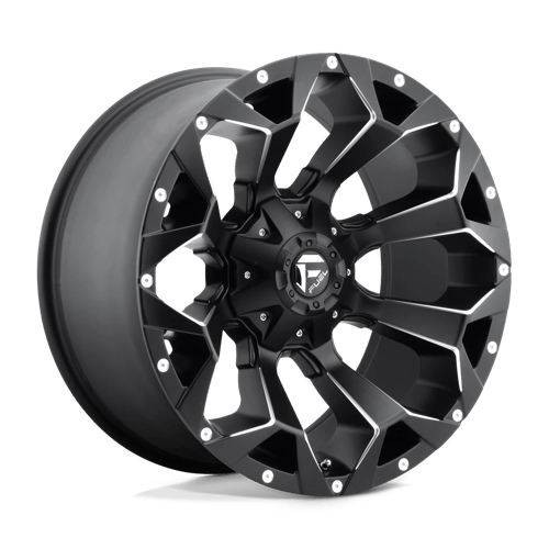 Fuel D546 ASSAULT Matte Black Milled 20x12 -43 8X170 125.1
