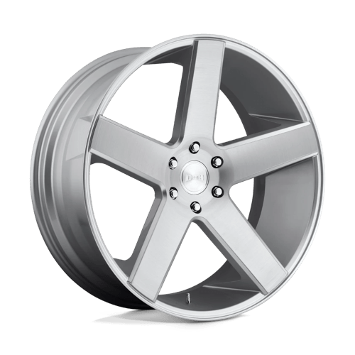 DUB S218 BALLER Gloss Silver Brushed 26x10 +10 5X127 78.1