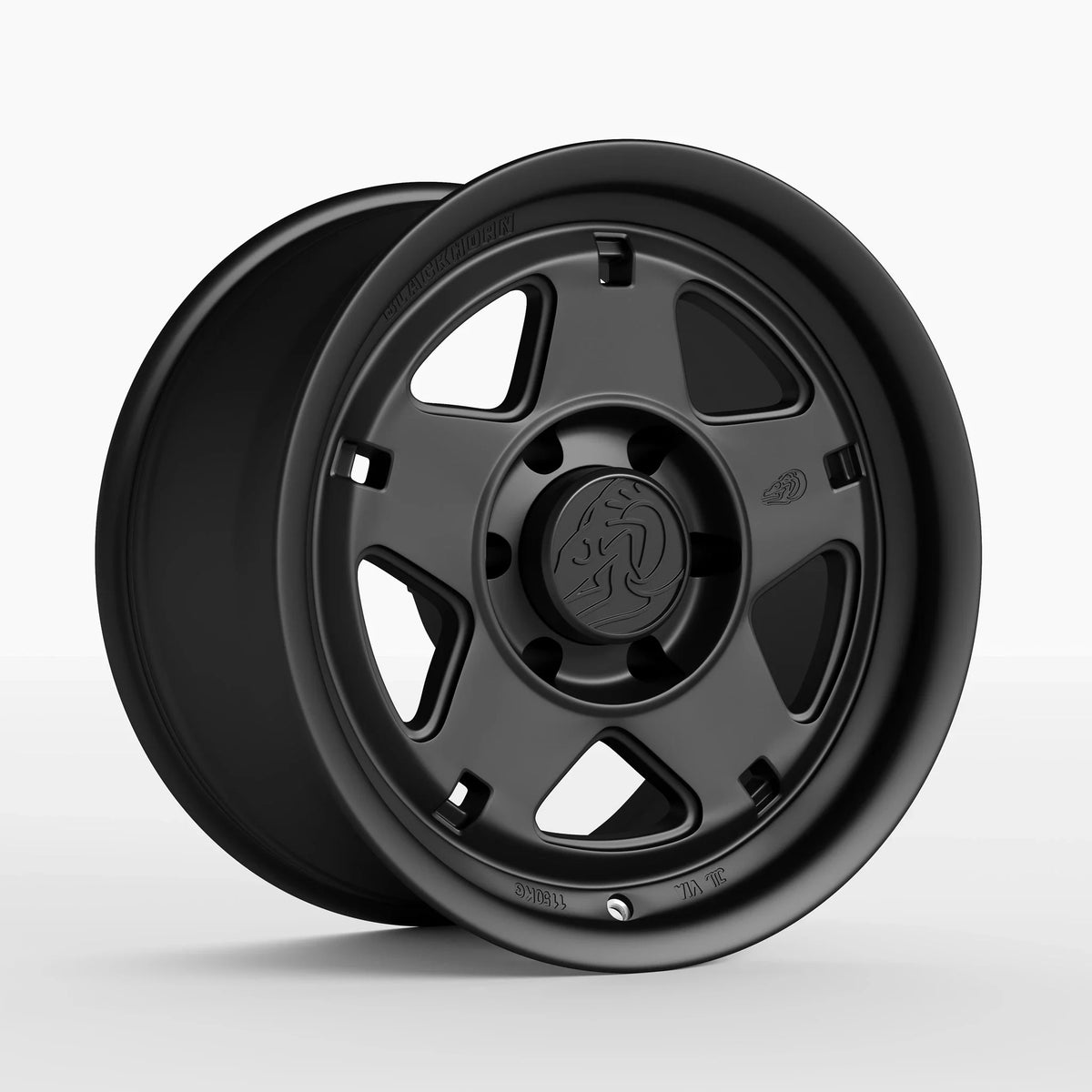 BLACKHORN NS5 Matt Black 17x9 -12 6x139.7 106.1