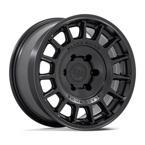 Black Rhino Hard Alloys BR015 VOLL Matte Black 17x8 +38 5X112 72.56