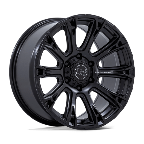 Black Rhino Hard Alloys BR020 DIAMONDBACK Matte Black 20x9 -12 6X139.7 106.1