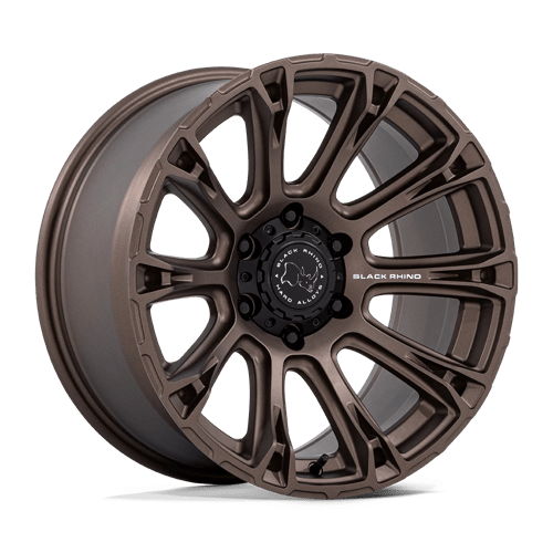 Black Rhino Hard Alloys BR020 DIAMONDBACK Burnt Bronze 20x9 +12 6X139.7 106.1