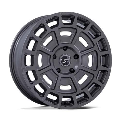 Black Rhino Hard Alloys BR404 VOLTAIC Matte Gunmetal 20x8.5 +35 5X139.7 64.15