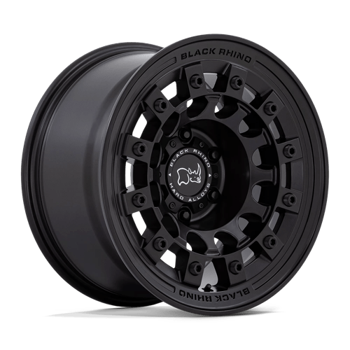 Black Rhino Hard Alloys FUJI Matte Black 17x8 +38 6X139.7 106.1