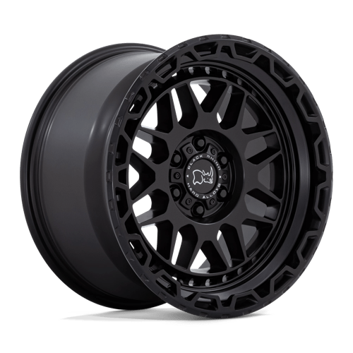 Black Rhino Hard Alloys HOLCOMB Matte Black 17x9.5 +12 6X120 67.1