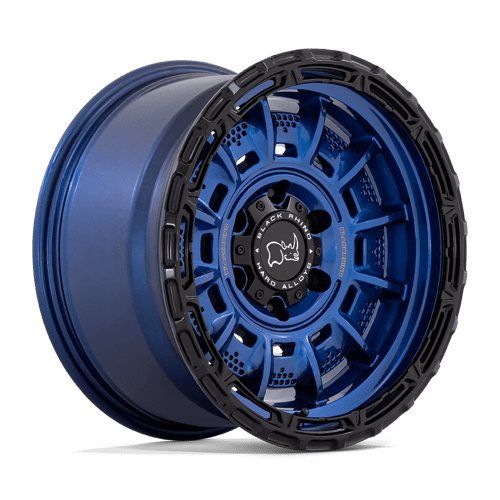 Black Rhino Hard Alloys LEGION Cobalt Blue W/ Black Lip 20x10 -18 6X139.7 106.1
