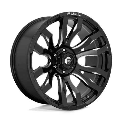 Fuel D673 BLITZ Gloss Black Milled 18x9 +20 6X135 87.1