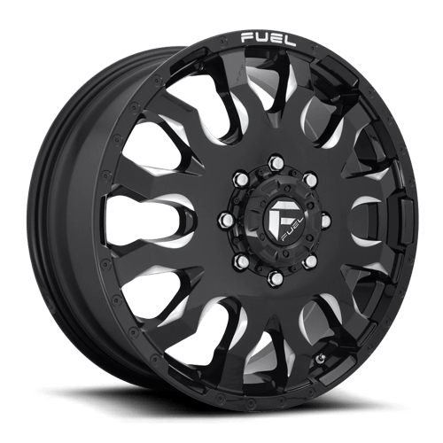 Fuel D673 BLITZ Gloss Black Milled 20x8.25 +105 8X210 154.3