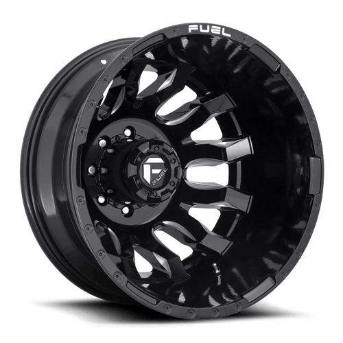 Fuel D673 BLITZ Gloss Black Milled 20x8.25 -221 8X210 154.3