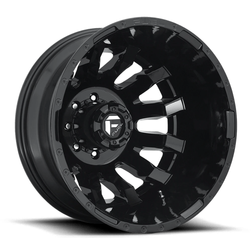 Fuel D675 BLITZ Gloss Black 20x8.25 -240 8X165.1 121.7