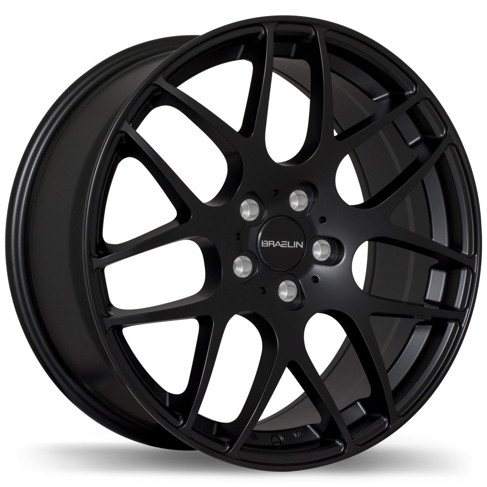 Braelin BR06 Satin Black 19x9.5 +45 5x112 66.6