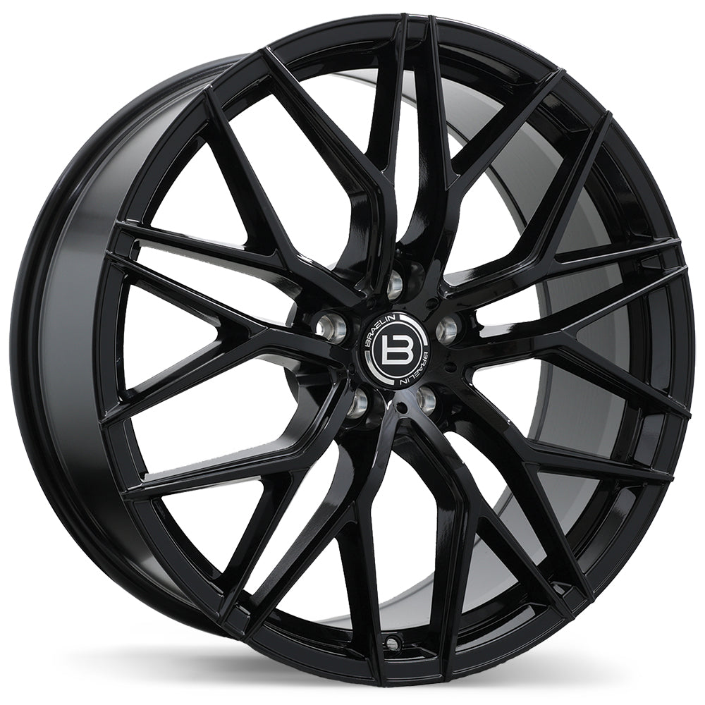 Braelin BR10 Gloss Black 21x10.0 +25 5x120 57.1