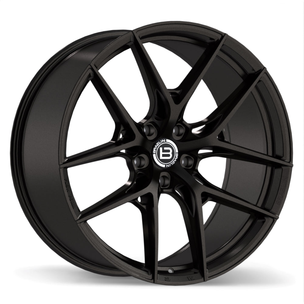 Braelin BR14 Satin Black Anthracite 22x10.5 +20 5x120 60.1