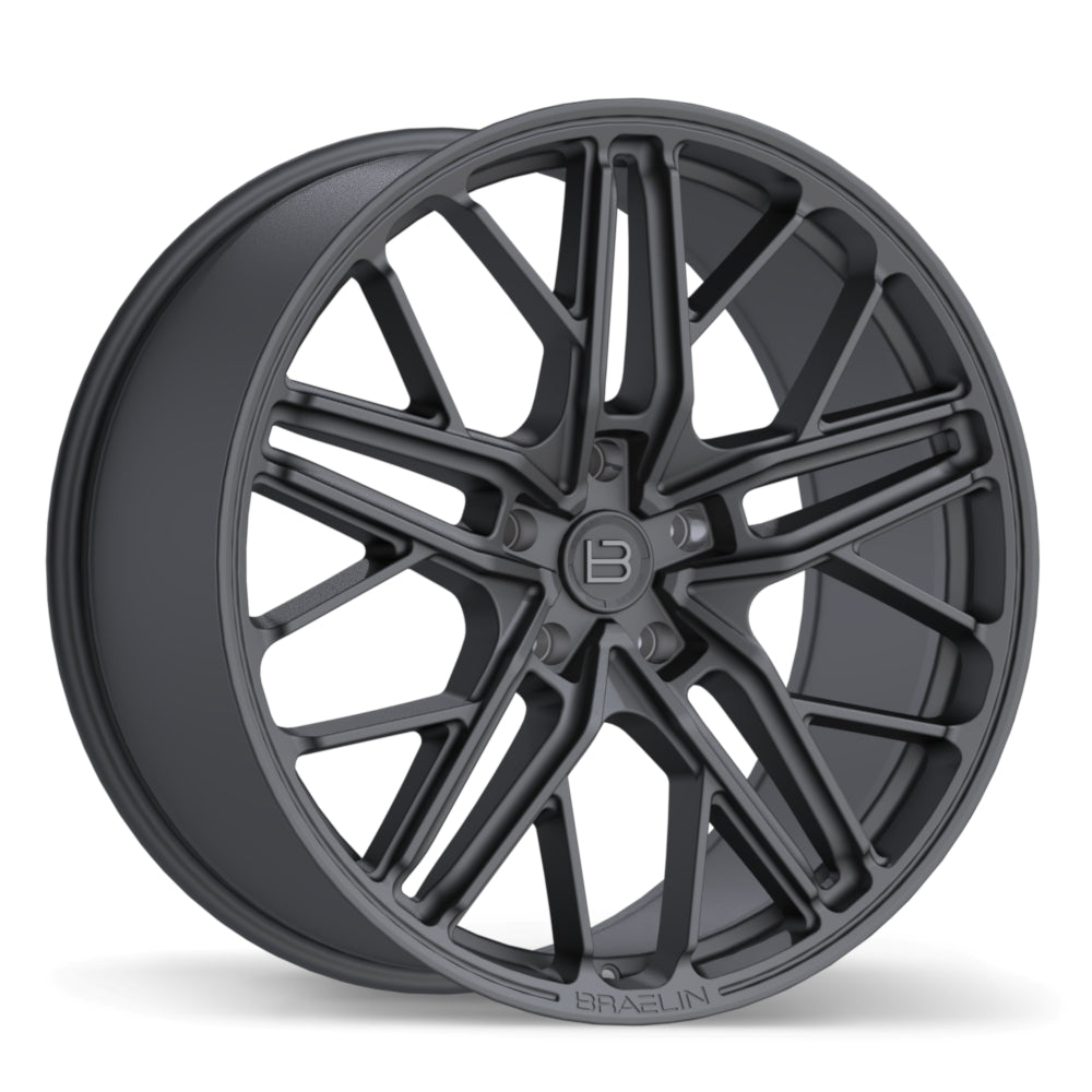 Braelin BR17 Matte Graphite 22x10.5 +45 5x114.3 68.2