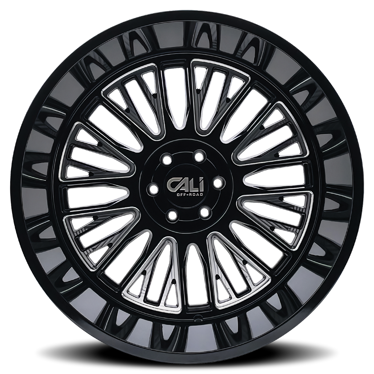 CALI OFF-ROAD VERTEX Machined/Milled 26X14 -76 8X165.1 125.2