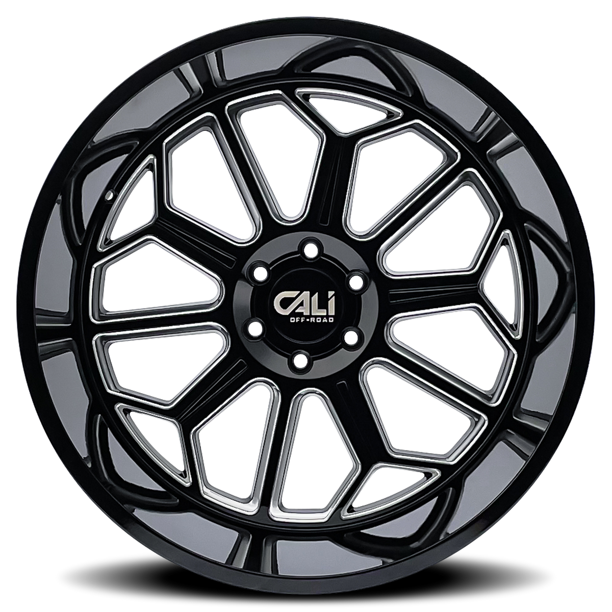 CALI OFF-ROAD AUBURN Machined/Milled 20X10 -25 6x139.7 106