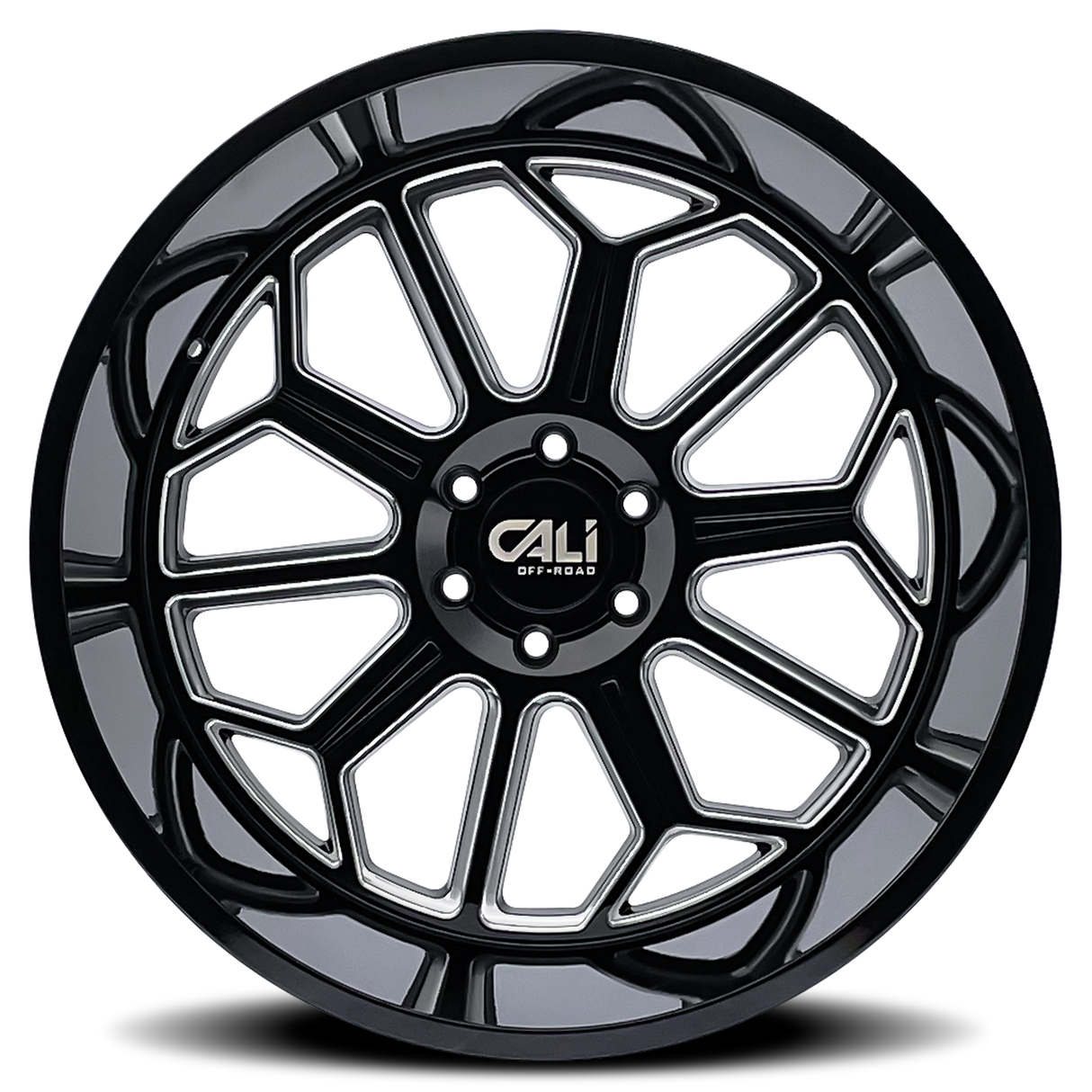 CALI OFF-ROAD AUBURN Machined/Milled 24X14 -76 8X170 125.2
