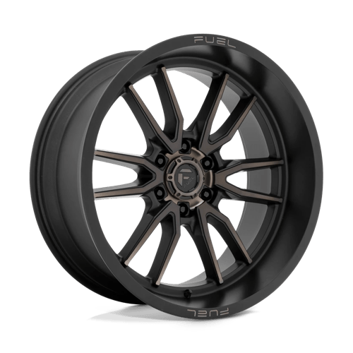 Fuel D762 CLASH Matte Black Double Dark Tint 22x10 -18 6X139.7 106.1