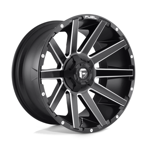 Fuel D616 CONTRA Matte Black Milled 18x9 +1 6X135/6X139.7 106.1