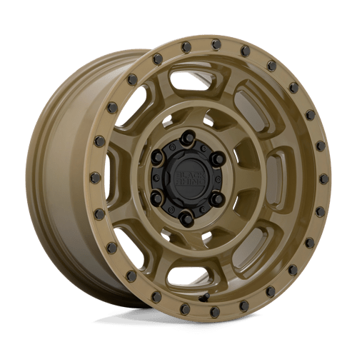 Black Rhino Hard Alloys CONVOY Gator Green 17x8.5 -18 5X127 71.6
