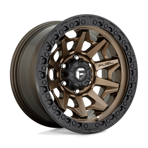 Fuel D696 COVERT Matte Bronze Black Bead Ring 17x9 -12 6X135 87.1