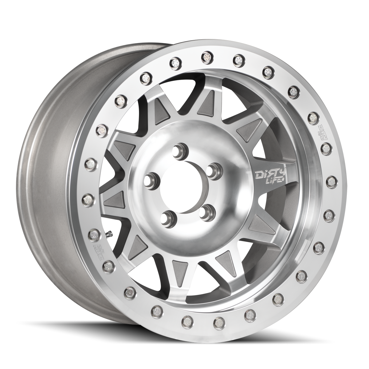 DIRTY LIFE ROADKILL RACE Machined/Milled 17X9 +-14 5X127 71.5