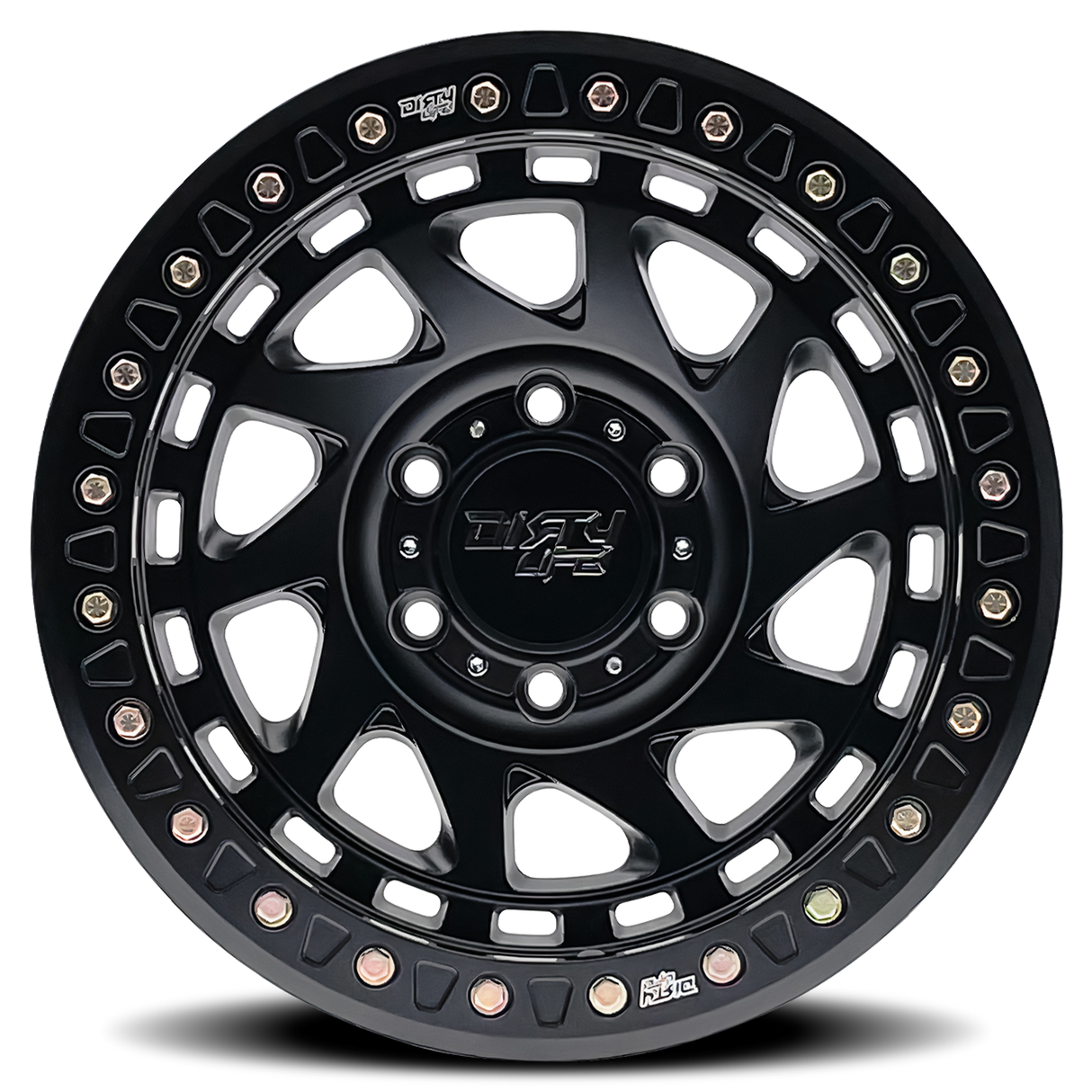 DIRTY LIFE ENIGMA RACE Black 17X9 -38 5X127 78.1