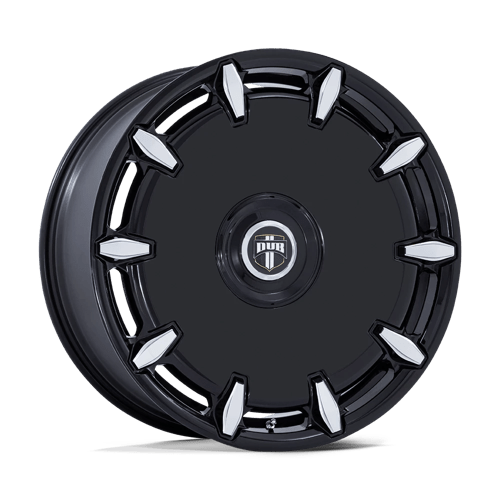 DUB DC271 CHEEF Gloss Black Milled 24x9 +38 5X115/5X120 74.1