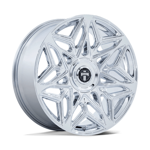 DUB DC274 ANOMALY Chrome 24x10 +25 6X135/6X139.7 100.3