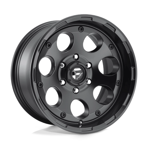 Fuel D608 ENDURO Matte Black 17x9 -12 6X135 87.1