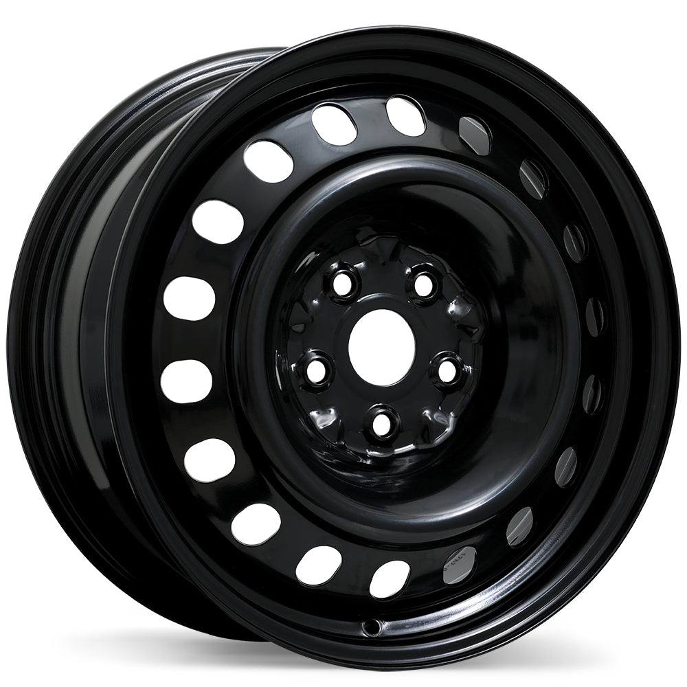 Steel / Acier Traditional / Traditionnel Black 17x7.0 +55 5x114.3 56.1