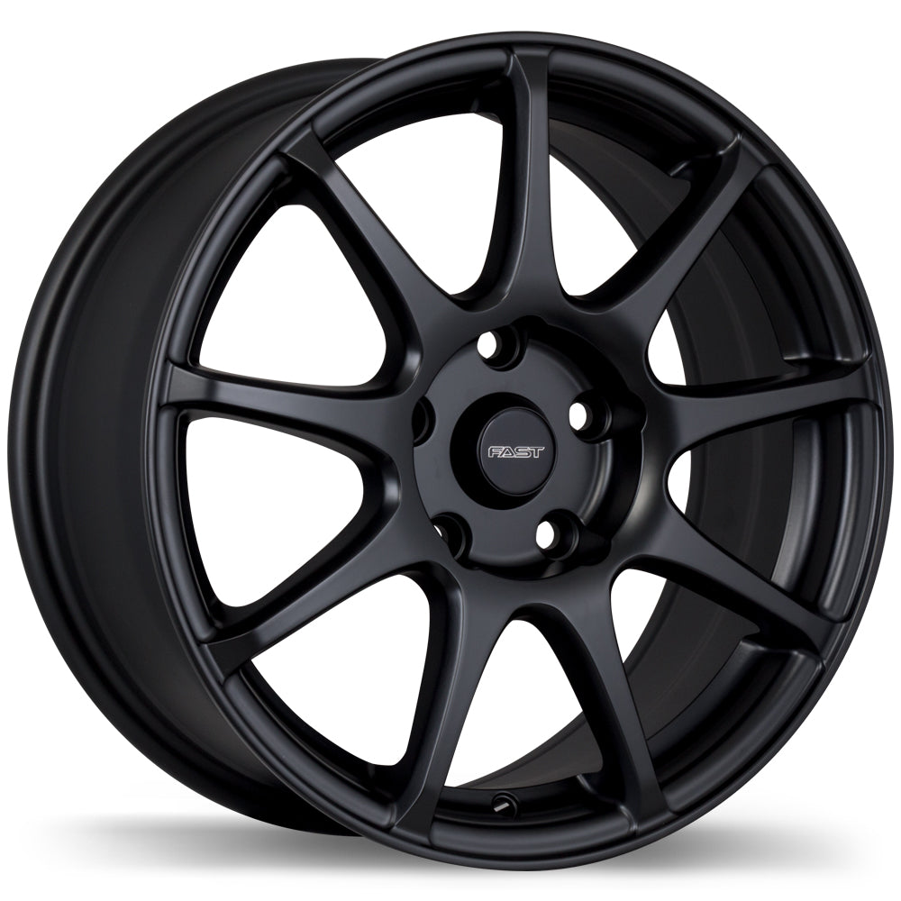Fast Wheels Orbit Matte Black 17x7.5 +42 5x114.3 73