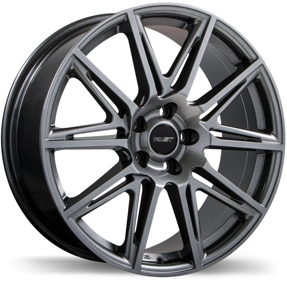 Fast Wheels Switch Titanium 20x8.0 +35 5x114.3 67.1
