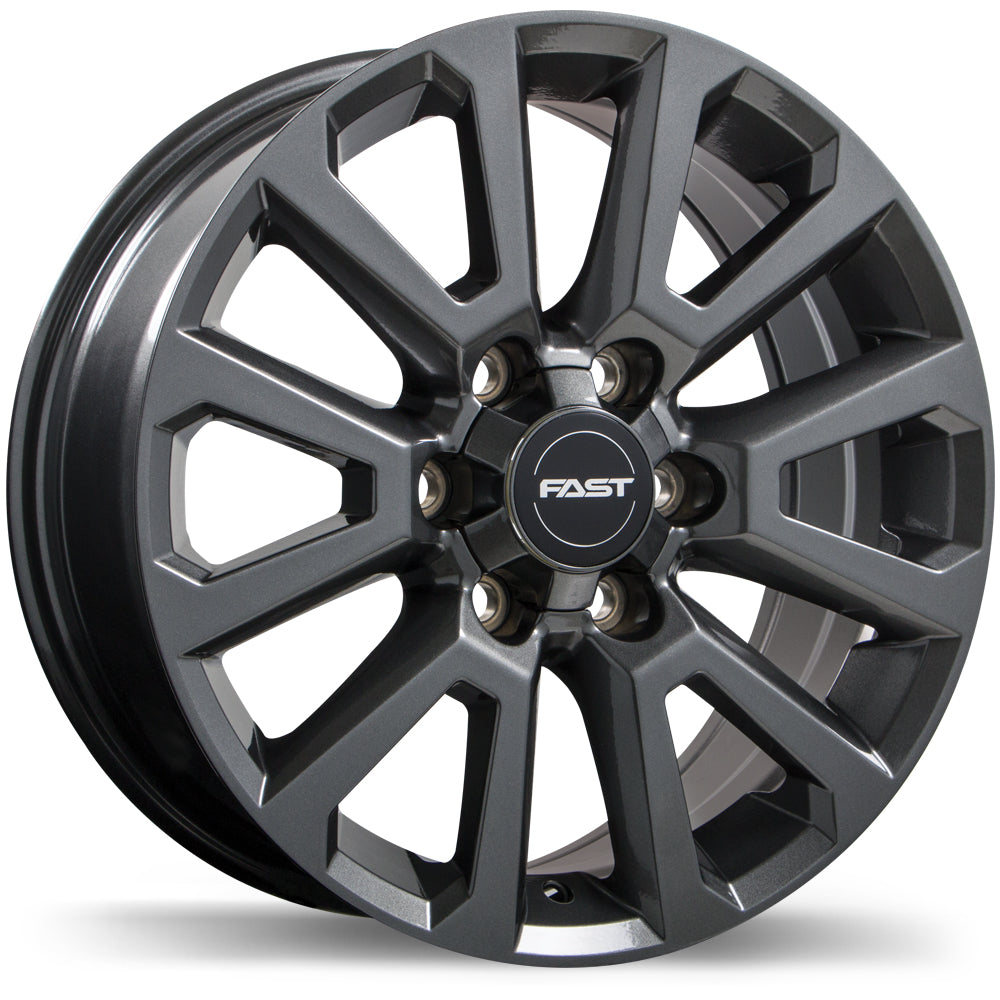 Fast Wheels Storm II Gloss Gunmetal 18x7.5 +30 6x135 87.1