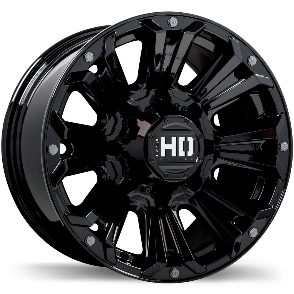 Fast HD AMMO Gloss Black 17x9.0 +20 8x165.1 125
