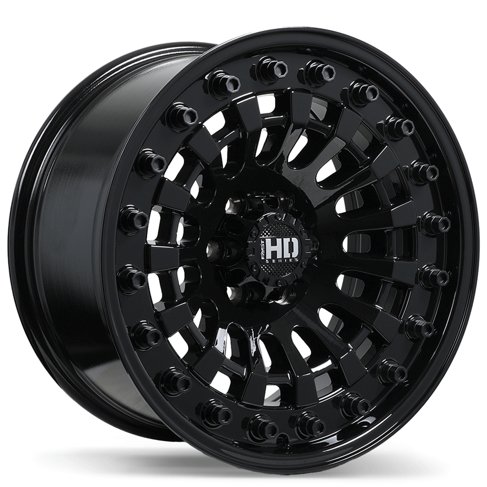 Fast HD Shred Gloss Black 18x9.0 +0 6x120 67.1