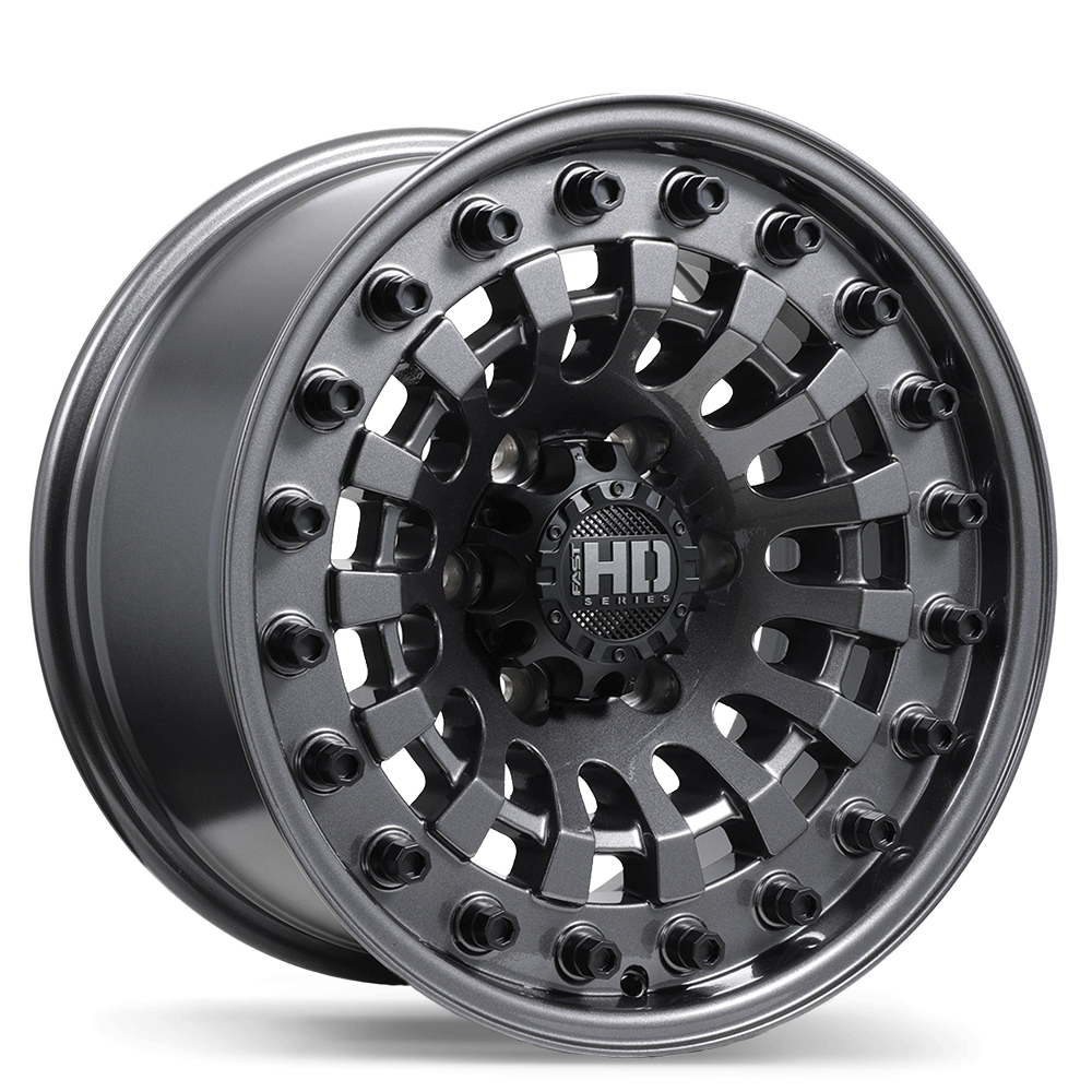 Fast HD Shred Gloss Gunmetal 18x9.0 +0 6x135 87.1