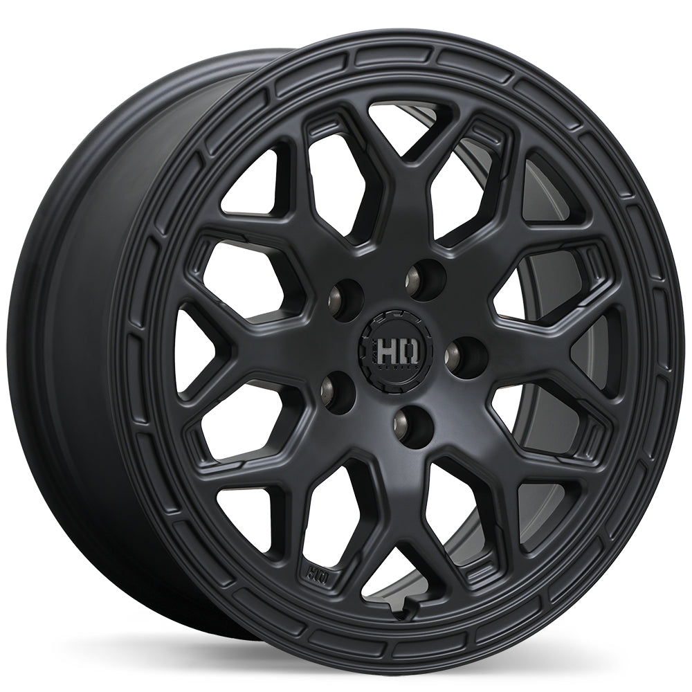 Fast HD Bandit Matte Black 18x8.0 +40 5x112 66.5