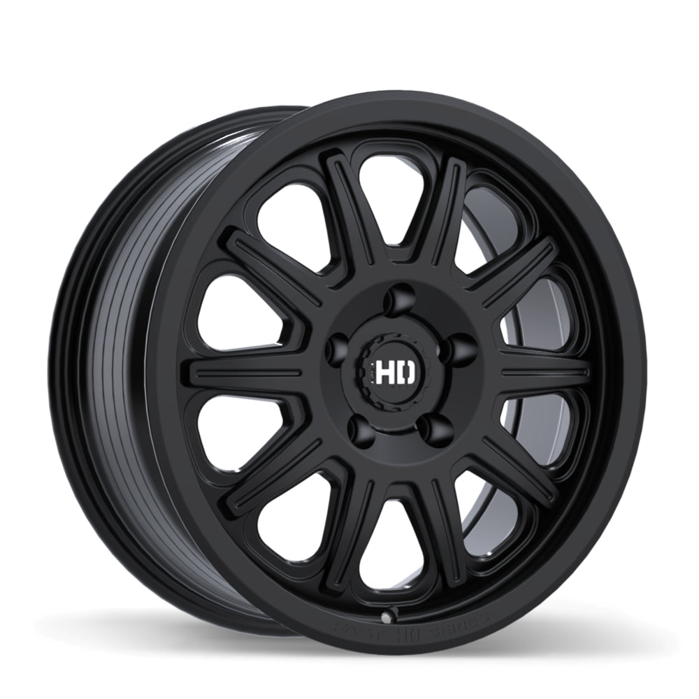 Fast HD Fury Satin Black 18x8.0 +45 5x127 71.5