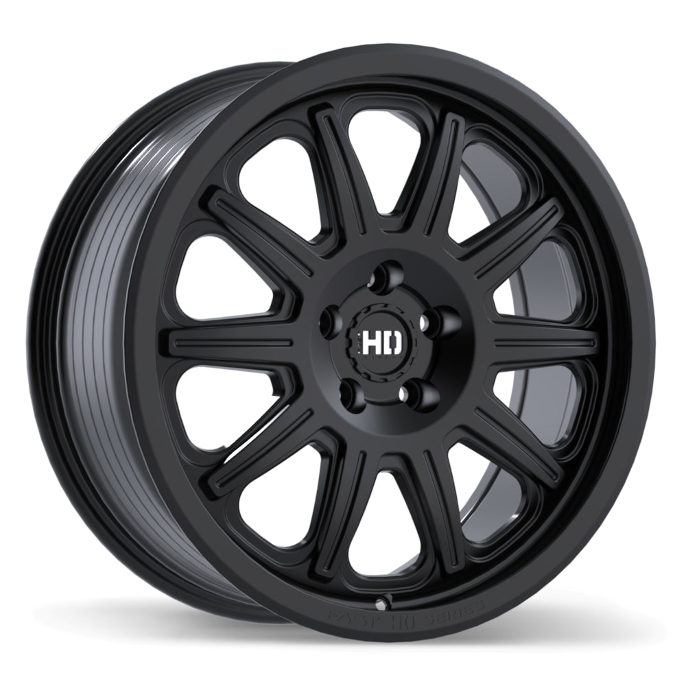 Fast HD Fury Satin Black 19x8.0 +40 5x114.3 72.6