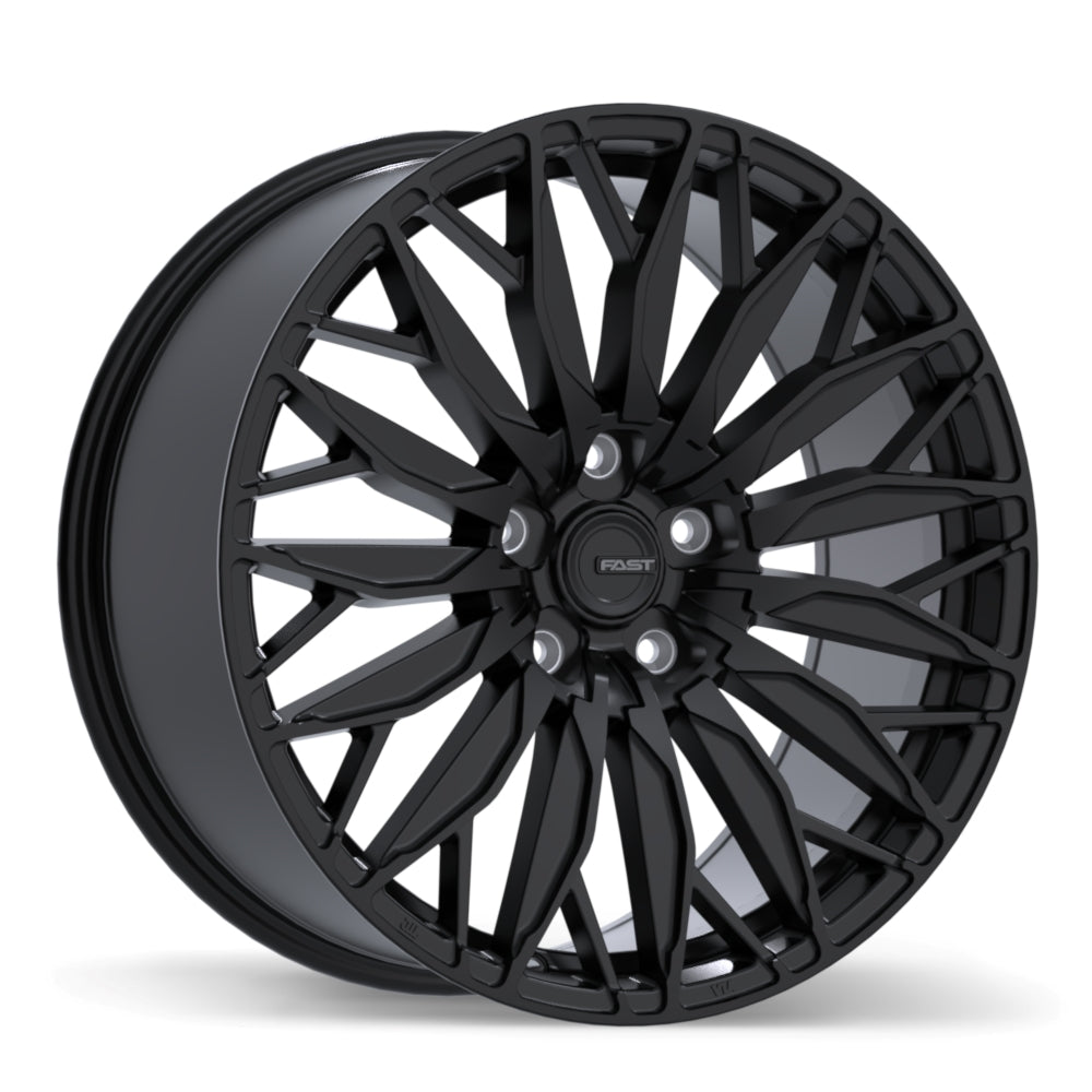 Fast Wheels Onyx Satin Black 20x9.0 +40 5x120.65 72.6