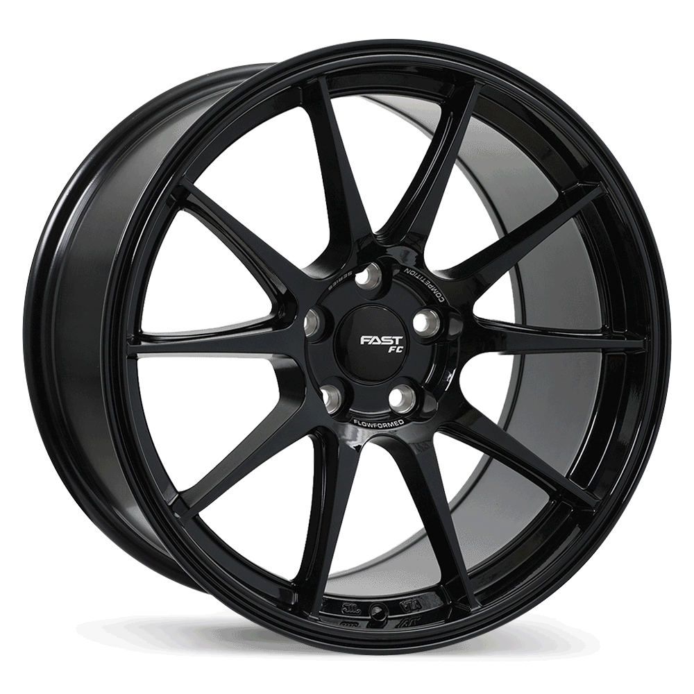 Fast Wheels FC08 Gloss Black 18x9.5 +38 5x115 72.6